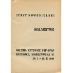 NOWOSIELSKI Jerzy - Malerei. Ausstellungskatalog [1969].