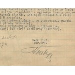 [powstanie warszawskie] Batalion Miłosz - pluton Truk. Wnioski na odznaczenia z dn. 15.09.1944 [z podpisem Kurta Tomali ps. Truk]