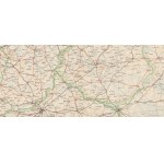 [Map] Gea-Verkehrskarte Ostdeutschland mit den Nachbargebieten. [Map of Poland and Germany] [1938].