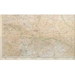 [mapa] Gea-Verkehrskarte Ostdeutschland mit den Nachbargebieten. [mapa Polski i Niemiec] [1938]