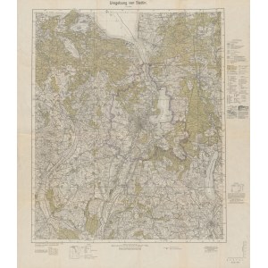 [Map] Umgebung von Stettin [Stettin area 1940].