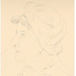 Wlastimil HOFMAN (1881-1970), Portret kobiety w czepcu (1956)