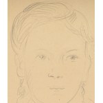 Wlastimil HOFMAN (1881-1970), Portret dziewczynki (Krystyny Chocianowicz) (1949)