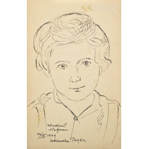 Wlastimil HOFMAN (1881-1970), Portret chłopca (1949)