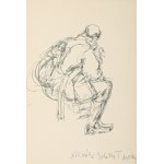 Wlastimil HOFMAN (1881-1970), Odpoczynek (rysunek dwustronny) (1952)