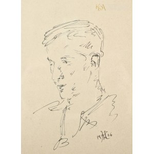 Wlastimil HOFMAN (1881-1970), Młody mężczyzna (1926)