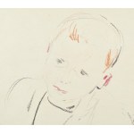 Wlastimil HOFMAN (1881-1970), Portret chłopca | Szkic portretu (rysunek dwustronny)