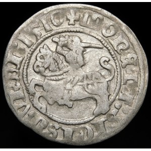 Sigismund I. der Alte, Halbpfennig 1510, Wilna - große Null