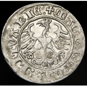 Sigismund I. der Alte, Halbpfennig 1511, Wilna - Doppelpunkt