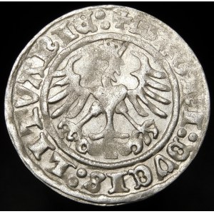 Sigismund I the Old, Half-penny 1513, Vilnius - colons