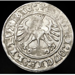 Žigmund I. Starý, polgroš 1513, Vilnius - dvojbodky