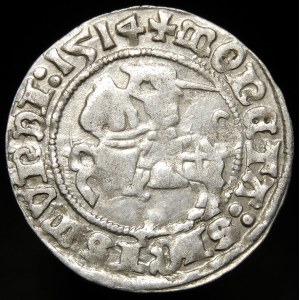 Sigismund I the Old, Half-penny 1514, Vilnius - four-crop