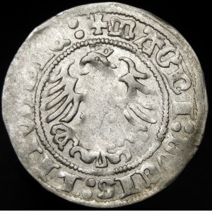 Sigismund I the Old, Half-penny 1518, Vilnius - error, MONTEA - very rare