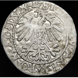 Sigismund II Augustus, Half-penny 1559, Vilnius - L/LITVA - A without crossbar - rare