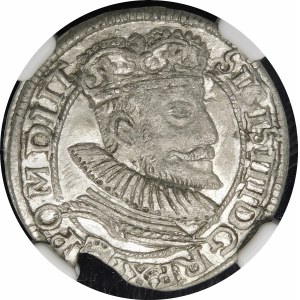 Sigismund III Vasa, 1593 penny, Olkusz - rare