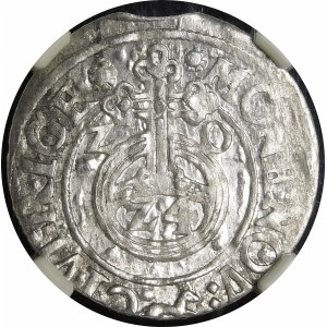 Zygmunt III Waza, Półtorak 1620, Ryga - liszka dzieli napis