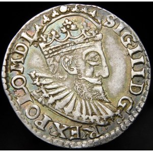 Zygmunt III Waza, Trojak 1593, Olkusz - NIÆ 93
