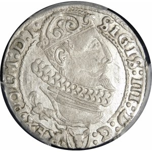 Sigismund III Vasa, Sixpence 1626, Krakow - rarer and more beautiful