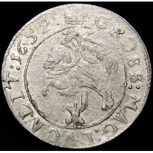 John II Casimir, 1652 penny, Vilnius