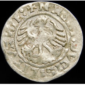 Sigismund I the Old, Half-penny 1520, Vilnius - NAGNI error - undescribed