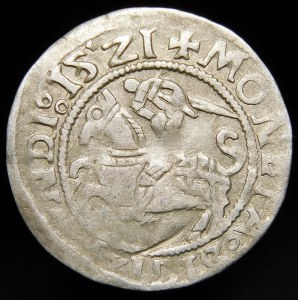 Sigismund I the Old, Half-penny 1521, Vilnius - no mark, colon