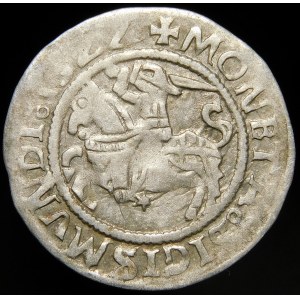 Sigismund I the Old, Half-penny 1522, Vilnius - quadrille