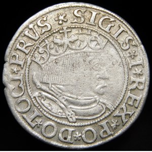 Sigismund I the Old, Penny 1533, Torun - variation