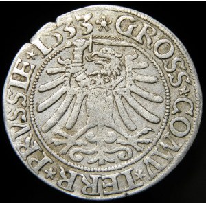 Sigismund I the Old, Penny 1533, Torun - variation