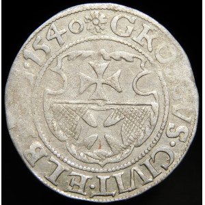 Sigismund I the Old, Penny 1540, Elbląg
