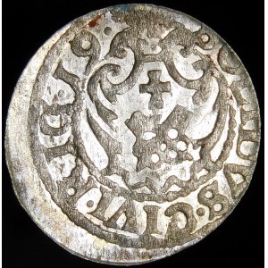 Zygmunt III Waza, Szeląg 1619, Ryga - P M D L, RIG - rzadszy