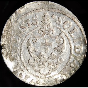 Zygmunt III Waza, Szeląg 1621, Ryga - PO D L
