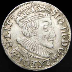Zygmunt III Waza, Trojak 1589, Olkusz