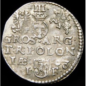 Zygmunt III Waza, Trojak 1593, Olkusz - SIG III - hybryda