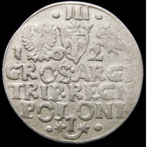 Žigmund III Vaza, Trojak 1622, Krakov - Pogon bez meča - zriedkavejšie