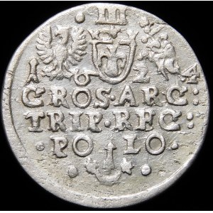 Sigismund III Vasa, Trojak 1624, Cracow.