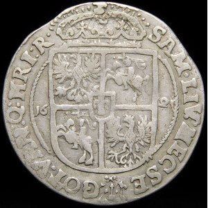 Sigismund III Vasa, Ort 1621, Bydgoszcz - without labrys - rare
