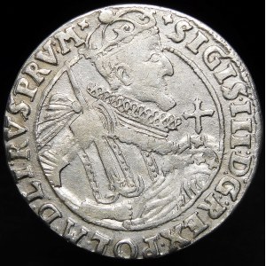 Sigismund III Vasa, Ort 1623, Bydgoszcz - PRV M - risers, no rosettes
