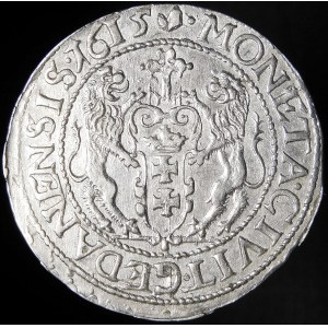 Žigmund III Vasa, Ort 1615, Gdansk - úzky otvor - krásny