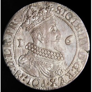 Žigmund III Vasa, Ort 1624/3, Gdansk - prelamovaný dátum, PR - variant