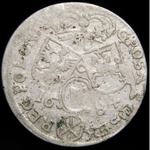 Jan III Sobieski, Szóstak 1684, Kraków - w koronie