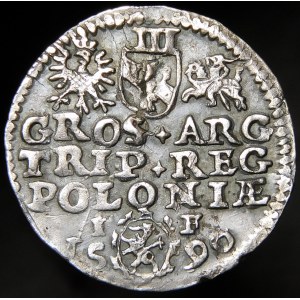 Sigismondo III Vasa, Trojak 1590, Olkusz