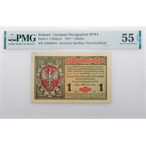 1 marka polska 1916 - jenerał A