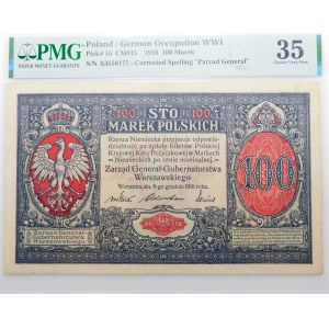 100 marek polskich 1916 - Generał A