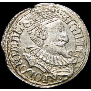 Zygmunt III Waza, Trojak 1597, Olkusz - R POLONI