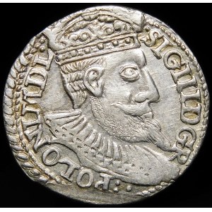 Sigismund III Vasa, Troika 1598, Olkusz - large bust, POLONI - undescribed