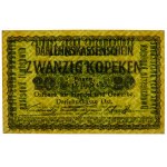 Poznan, 20 kopecks 1916 - green print shade