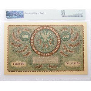 500 Polish marks 1919 - I Ser. BF