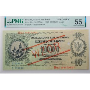 10.000.000 marek polskich 1923 - WZÓR - ser. A