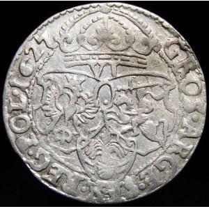 Žigmund III Vaza, šesťpence 1627, Krakov - variant