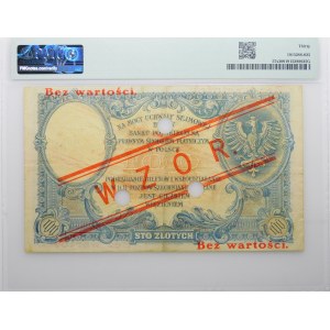 100 Zloty 1919 - MODELL - Nr. 0957